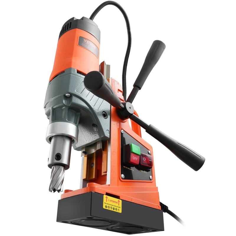 Portable Magnetic Drill Boring Diameter RPM Mag Drill Press For Metal Steel And Industrial Home Pro 8