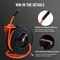 Hybrid Air Hose Reel Retractable Air Compressor Hose Wall Ceiling Mount Heavy Duty Double Arm Steel 3
