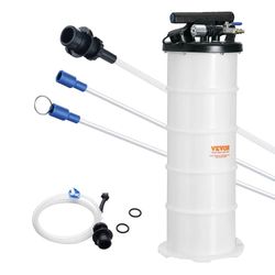 pneumatic manual oil changer, fluid extractor, vacuum fluid extractor with dipstick and suction hose, oil extractor pump