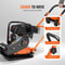Gas Engine Plate Compactor Vibratory Compaction Tamper High Lbs Force Walkways Asphalts Paver Lands 1