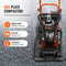 Gas Engine Plate Compactor Vibratory Compaction Tamper High Lbs Force Walkways Asphalts Paver Lands 4