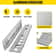 Aluminum Ramps Capacity Truck Loading Ramps Car Trailer ATV Ramps 5
