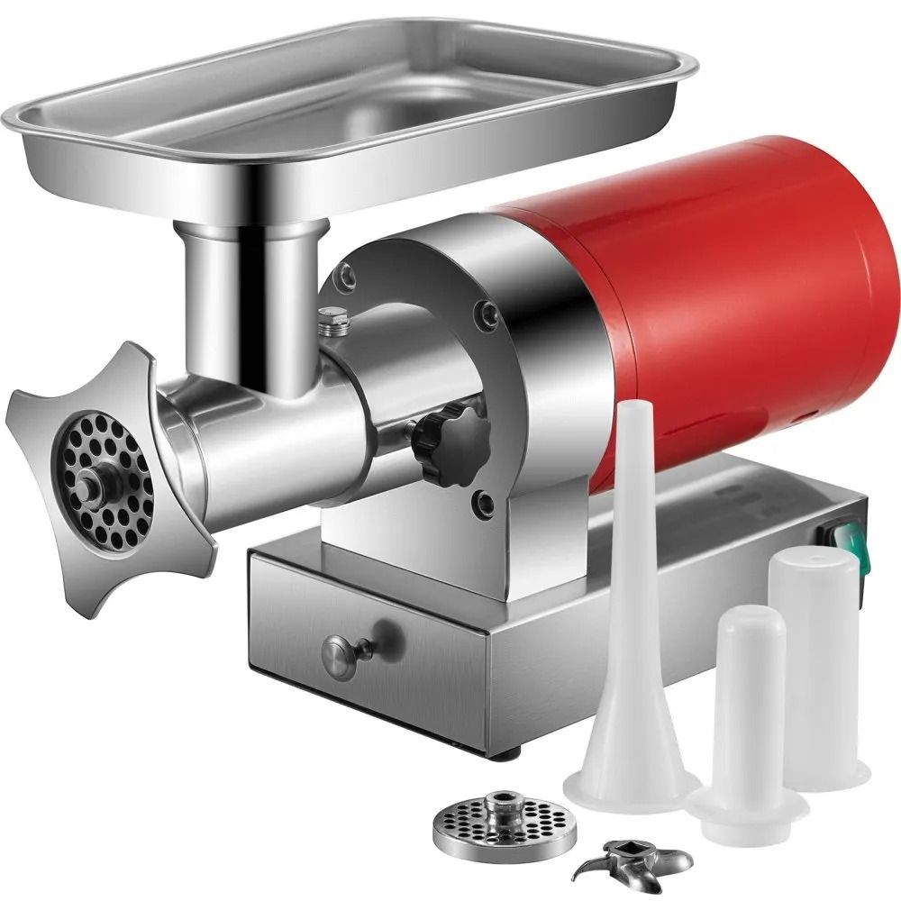Electric Meat Grinder Hour Meat Mincer HP Heavy Duty Grinder With Grinding Plates Sausage Maker 10