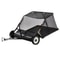 Heavy Duty Pull Behind Lawn Sweeper Adjustable Height Yard Collector Leaf And Grass Sweeper 10