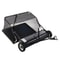 Heavy Duty Pull Behind Lawn Sweeper Adjustable Height Yard Collector Leaf And Grass Sweeper 7