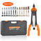 Rivnut Tool Kit With Mandrels And Rivet Nuts Semi Auto Rivet Nut Tool 0