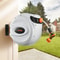 Automatic Retractable Garden Hose Reel 100 Ft X 12 Inch Wall Mounted Hose Reel 180 Swivel Bracket S 6