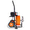 Electric Drain Auger Powerful Sewer Cleaner Machine With Auto Feed Interchangeable Cutters Air Foot 8