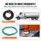 Fuel Transfer Pump Diesel And Gasoline Extractor Pump With Automatic Shutoff Nozzle Discharge Hose 5