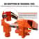 Fuel Transfer Pump Diesel And Gasoline Extractor Pump With Automatic Shutoff Nozzle Discharge Hose 6