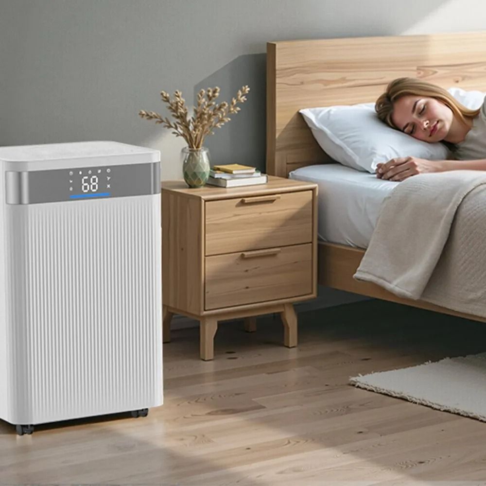 Low Noise Pints Dehumidifier Smart Humidity Control For Home Basement Large Rooms 6