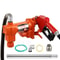 Fuel Transfer Pump GPM Gasoline Extractor Automatic Nozzle Suction And Discharge Hose For Diesel Ke 0