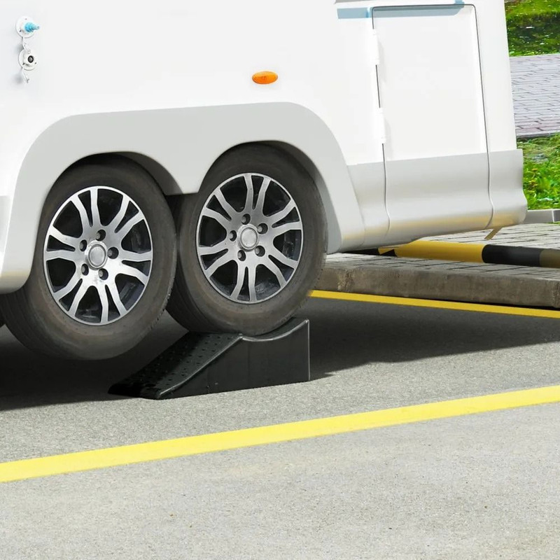 Heavy Duty Vehicle Ramp Auto Service Ramp Lift Tire Ramp For Car Care Low Profile Truck Ramp For Ro 6