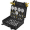 Excavator Hydraulic Test Gauge Set Hydraulic Pressure Test Kit Gauges Couplings Tee Connectors Tes 8