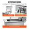 Dual Tank Commercial Electric Deep Fryer Oil Fryer With Basket Stainless Steel Countertop Fryer Ti 6