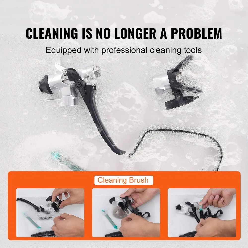 High Efficiency Electric Stand Airless Paint Sprayer With Cart Fine And Even Painting Effect Paint 2