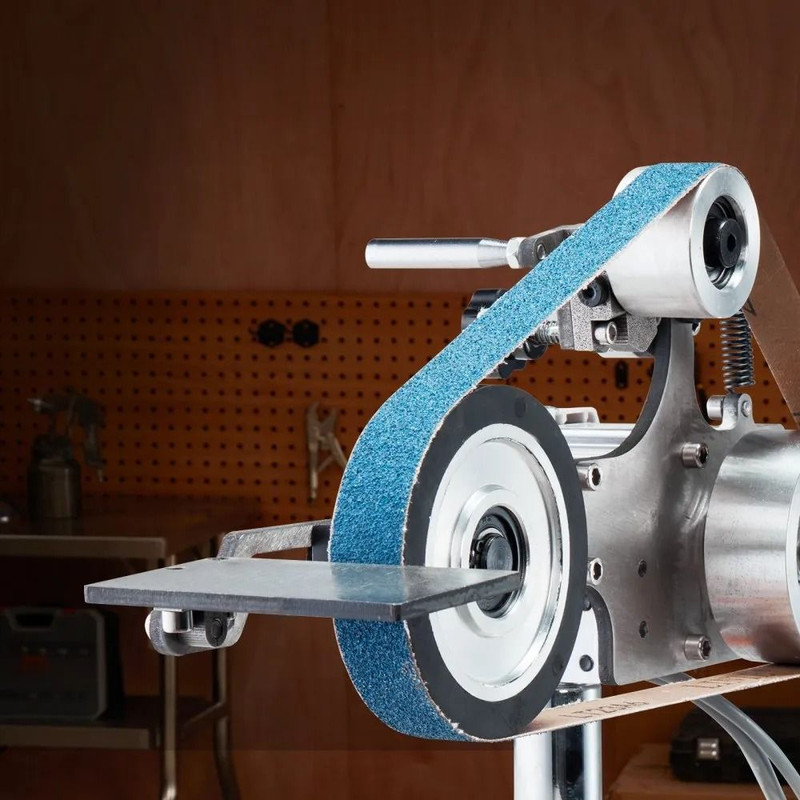 Belt Grinder Sander Variable Speed Belt Polisher With VFD Polishing Grinding Machine With Grinding 6