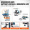 Belt Grinder Sander Variable Speed Belt Polisher With VFD Polishing Grinding Machine With Grinding 4