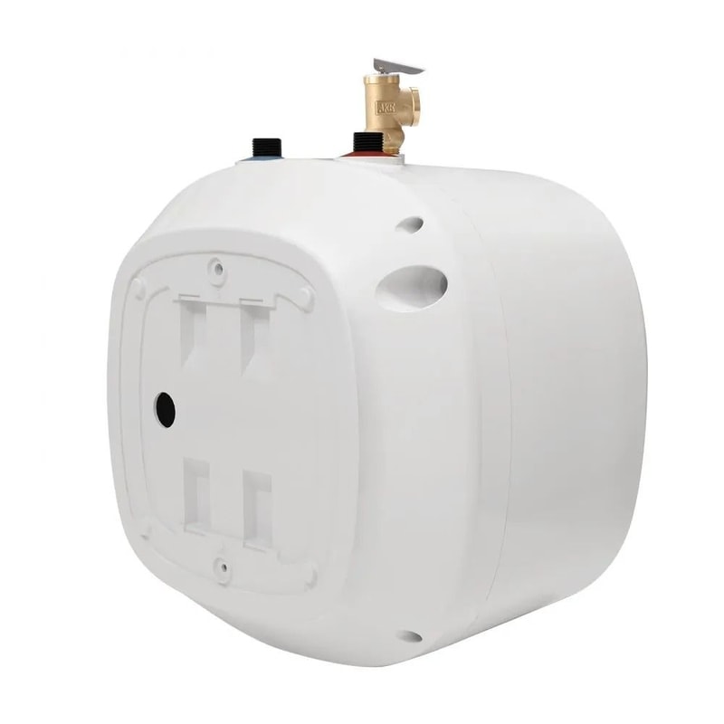 Electric MiniTank Water Heater Tank Hot Water Boiler Safety Temperature Pressure Valve Easy Install 8