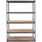 Heavy Duty Garage Shelves Storage Shelving Unit Tier Adjustable Metal Organizer Utility Rack High L 8