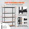 Heavy Duty Garage Shelves Storage Shelving Unit Tier Adjustable Metal Organizer Utility Rack High L 5