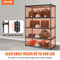 Heavy Duty Garage Shelves Storage Shelving Unit Tier Adjustable Metal Organizer Utility Rack High L 1