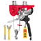 Lifting Capacity Electric Hoist Steel Wire Winch Single Cable Lifting Height Wired Remote Pure Copp 9