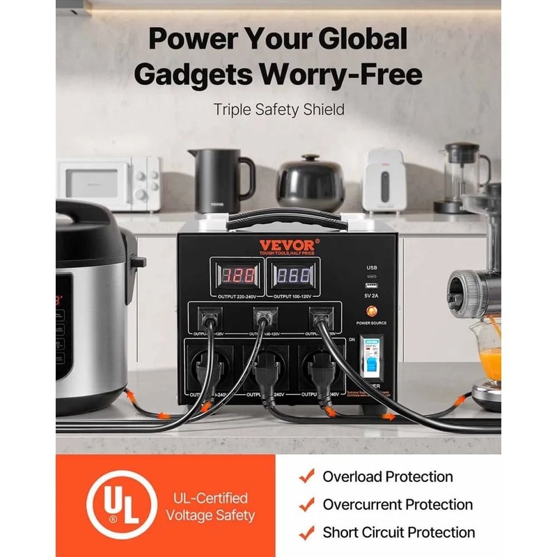 Heavy Duty Step Up Down Transformer Voltage Converter Transformer Power Converter 3