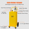 Gasoline Diesel Fuel Caddy Gas Storage Tank With Manual Pump Wheels Portable Fuel Container 6