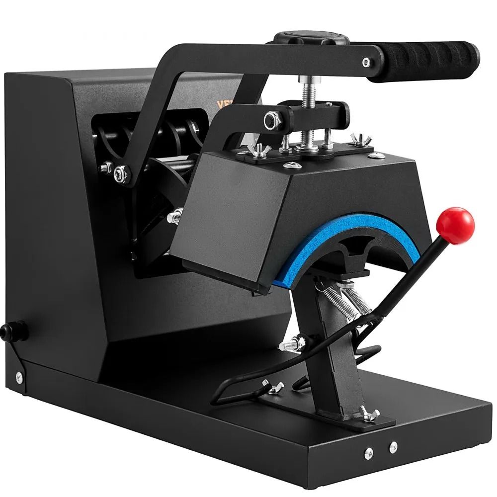 Cap Heat Press Machine Hat Heat Press Sublimation Transfer LCD Digital Timer Temperature Control Cu 9