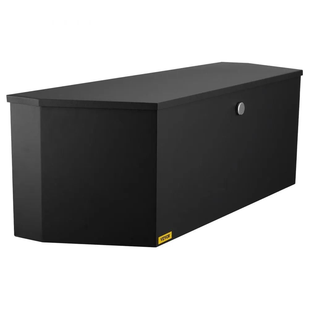 Trailer Tongue Tool Box Carbon Steel Heavy Duty Storage Chest RV Utility Trailer Box With Lock And 9