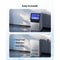 Stainless Steel Ice Maker Commercial Ice Maker Machine High Storage Freestanding Under Counter LED 4