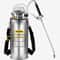 Hand Pump Sprayer Stainless Steel Adjustable Nozzle Sprayer With Safety Valve Pressure Gauge Set Wi 6