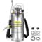 Hand Pump Sprayer Stainless Steel Adjustable Nozzle Sprayer With Safety Valve Pressure Gauge Set Wi 0