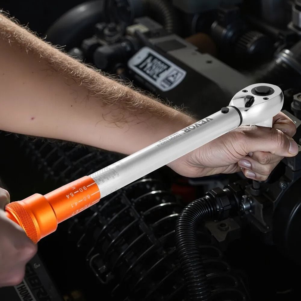 Click Torque Wrench Set Drive DualDirection Dual Range Accuracy Bicycle Repair Tool 6