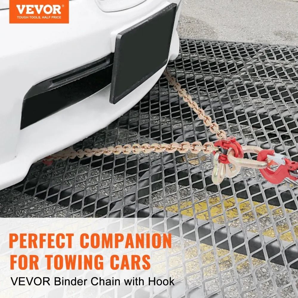 DOT Certified V Chain Bridle High Lbs Working Load Limit Tow Chain Galvanized Coating Manganese Ste