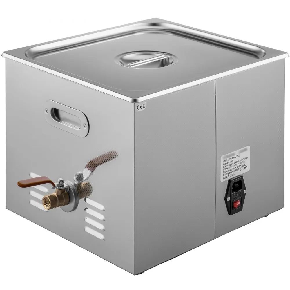 Professional Ultrasonic Cleaner Digital Timer And Heater Industrial Metal Parts Jewelry And Tool Cl 8