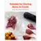Customizable Food Saver Bags Non BPA Vacuum Sealer Rolls Food Grade Seal A Meal Freezer Storage Vac 2