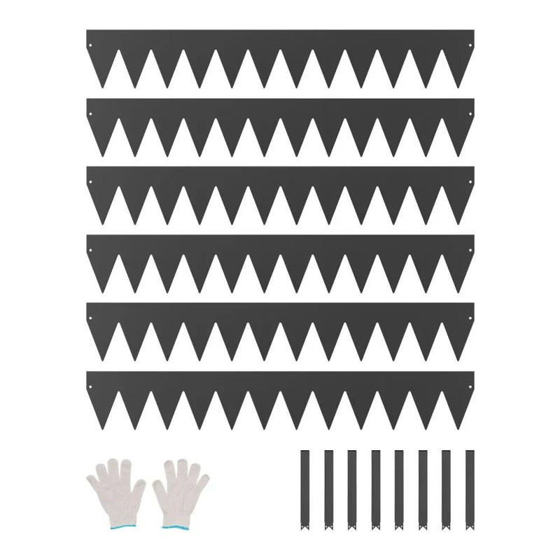 Rust Resistant Metal Landscape Edging Heavy Duty Lawn Edging Steel Landscape Edging Bendable Garden 0