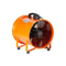 Heavy Duty Cylinder Fan With Duct Hose Portable Ventilator Strong Shop Exhaust Blower Industrial Ut 7