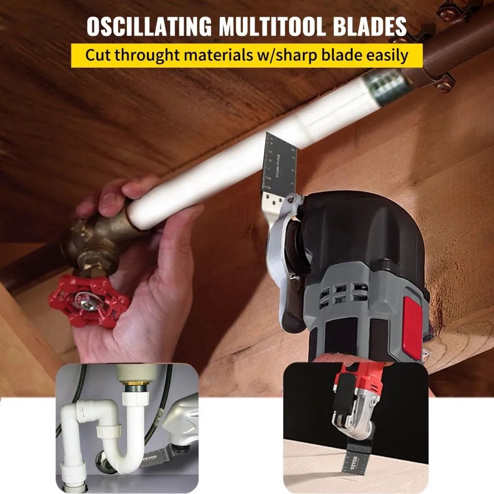 Quick Release Multitool Blades Kit Oscillating Saw Blades HCS Tool Blades For Wood Plastic With Mil 1