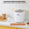 Bread Maker Dough Machine Digital Programmable Whole Wheat Bread Making Nonstick Ceramic Pan Automa 1
