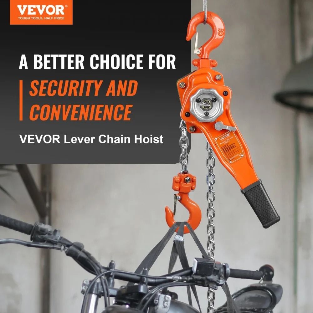 Manual Lever Chain Hoist Galvanized Carbon Steel High Lbs Capacity Weston Double Pawl Brake Auto Ch 4