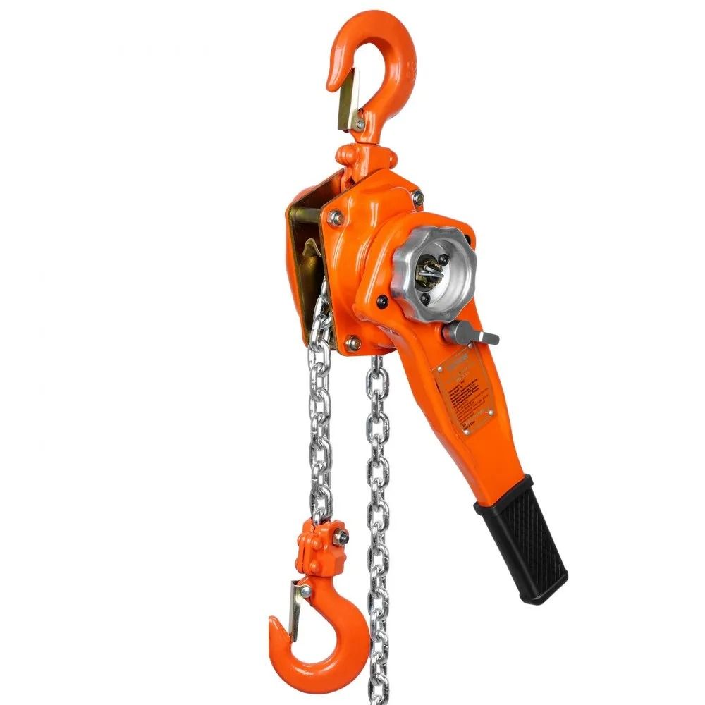 Manual Lever Chain Hoist Galvanized Carbon Steel High Lbs Capacity Weston Double Pawl Brake Auto Ch 9