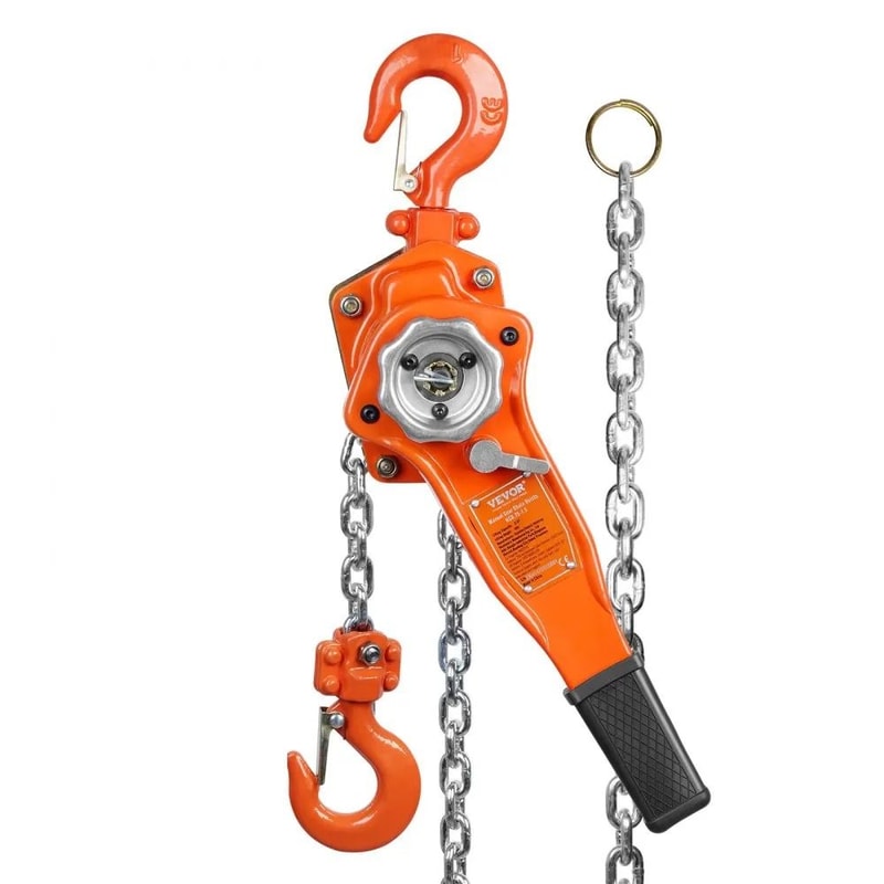 Manual Lever Chain Hoist Galvanized Carbon Steel High Lbs Capacity Weston Double Pawl Brake Auto Ch 0