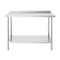 Heavy Duty Prep Worktable Stainless Steel Work Table Adjustable Height For Restaurant Home And Hote