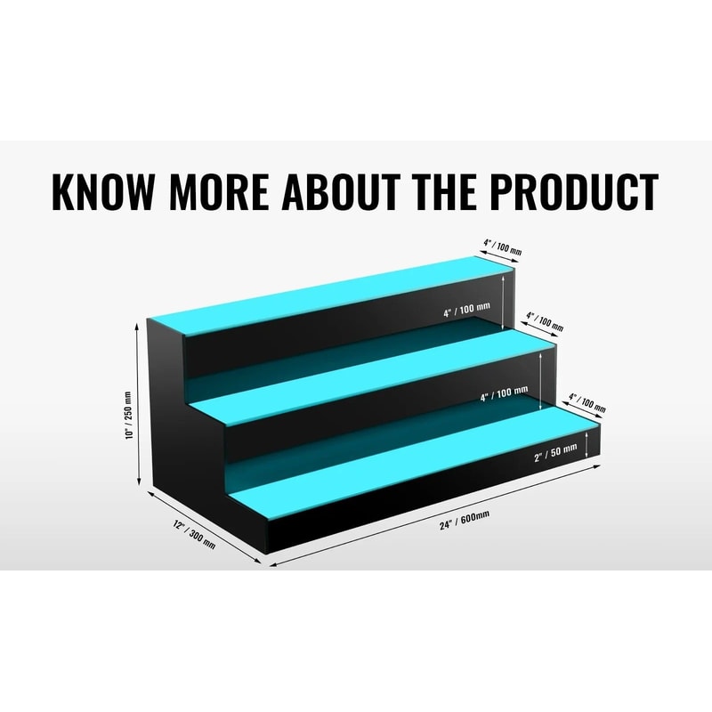 LED Liquor Bottle Display Shelf RGB Lighted Bar Shelf With App Control 10