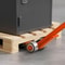Heavy Duty Pry Lever Bar With Wheels High Lb Capacity Carbon Steel Dolly 6