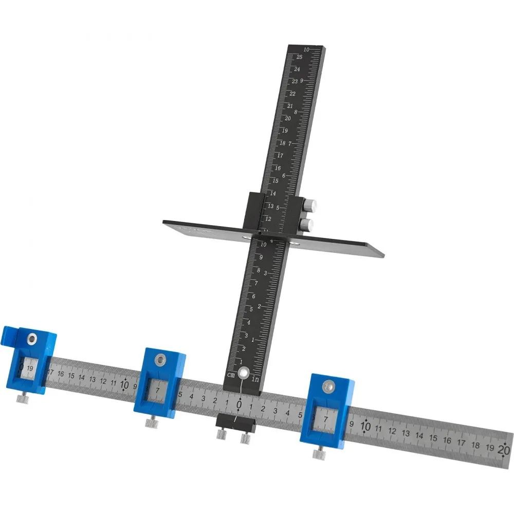 Adjustable Cabinet Hardware Jig For Drawer Pulls Handles Knob Installation 8