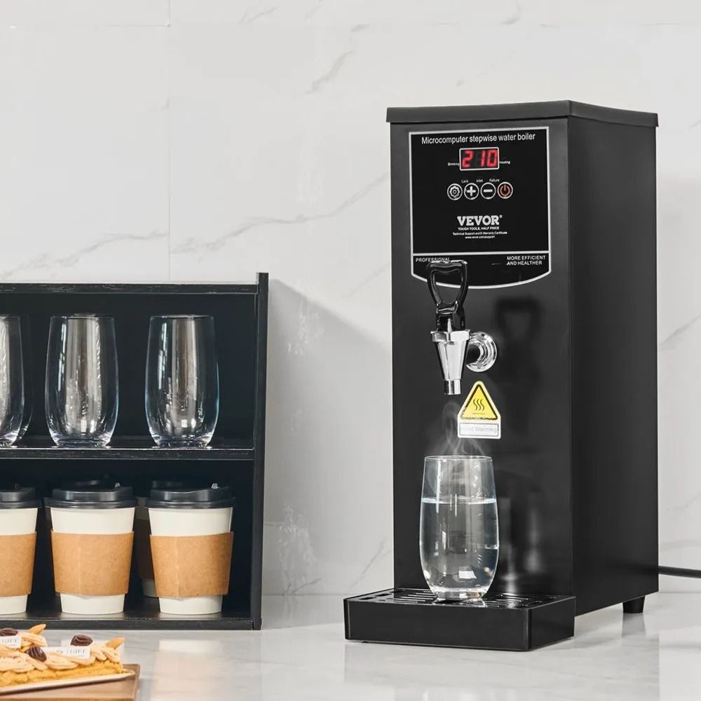 Commercial Water Boiler With Auto Refill Fast Heating Hot Water Dispenser 6